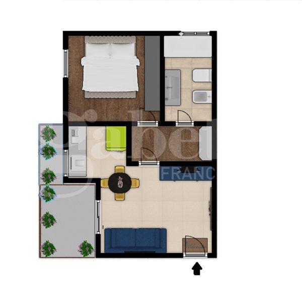 appartamento in affitto a Milano in zona Bicocca