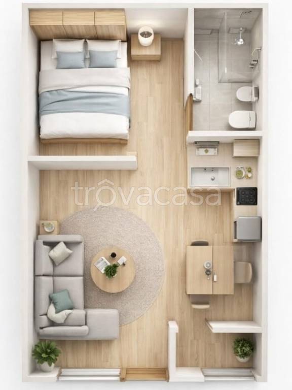 appartamento in affitto a Milano in zona Porta Romana