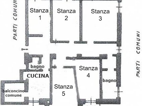 appartamento in affitto a Milano in zona Garegnano