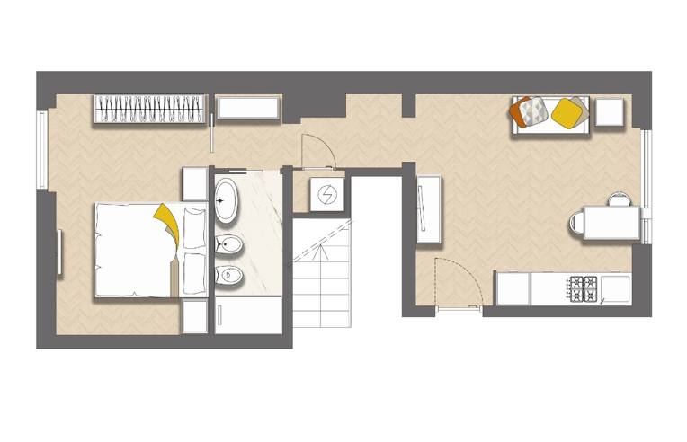 appartamento in affitto a Milano in zona Loreto