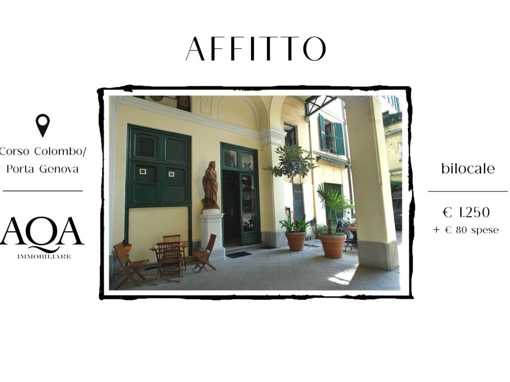 appartamento in affitto a Milano in zona Porta Genova