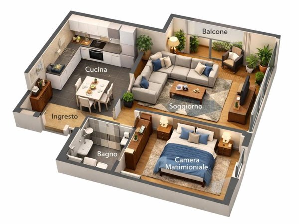 appartamento in affitto a Milano in zona Città Studi