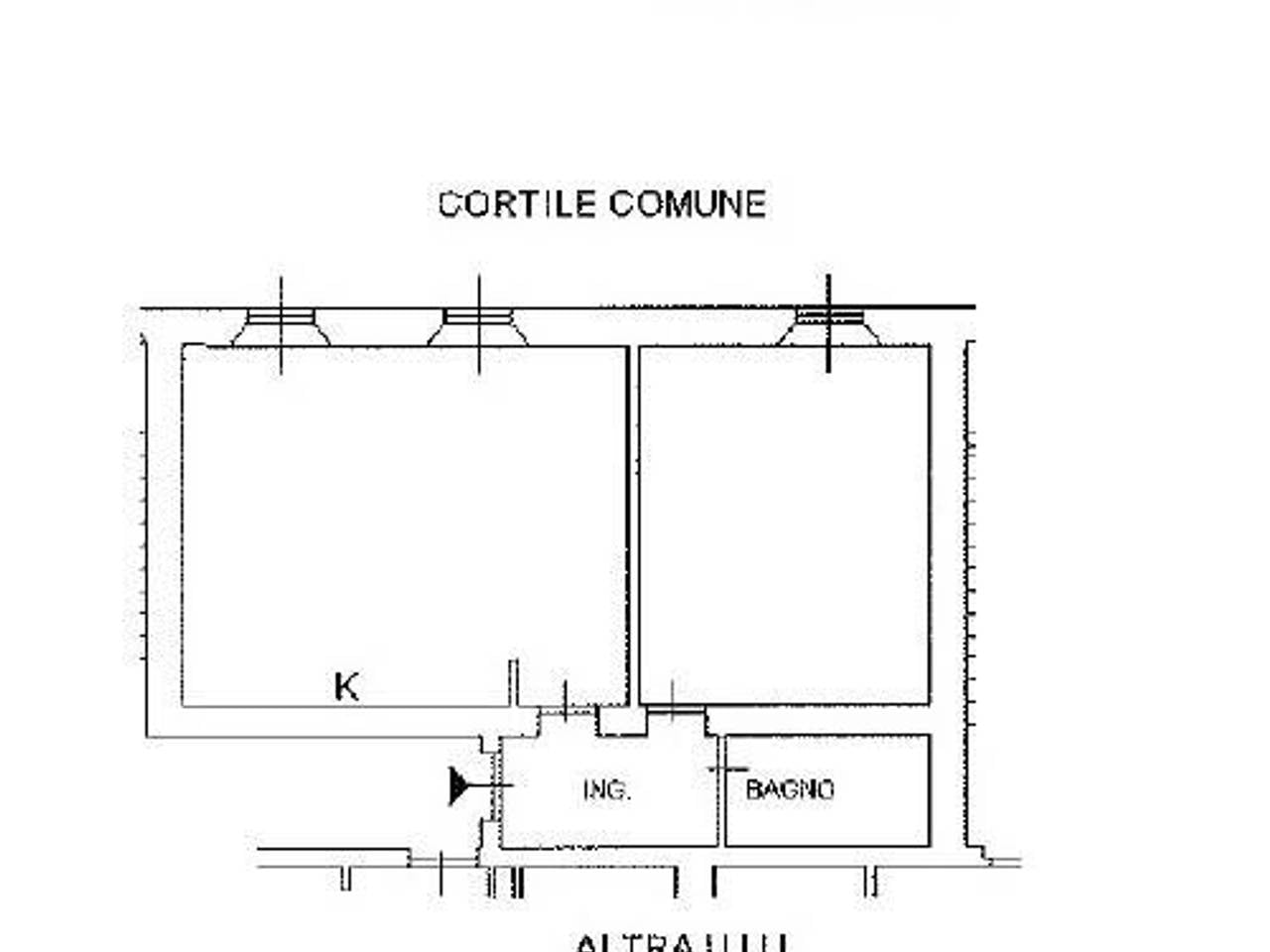 appartamento in affitto a Milano in zona Guastalla