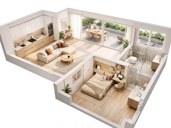 appartamento in affitto a Milano in zona Rogoredo