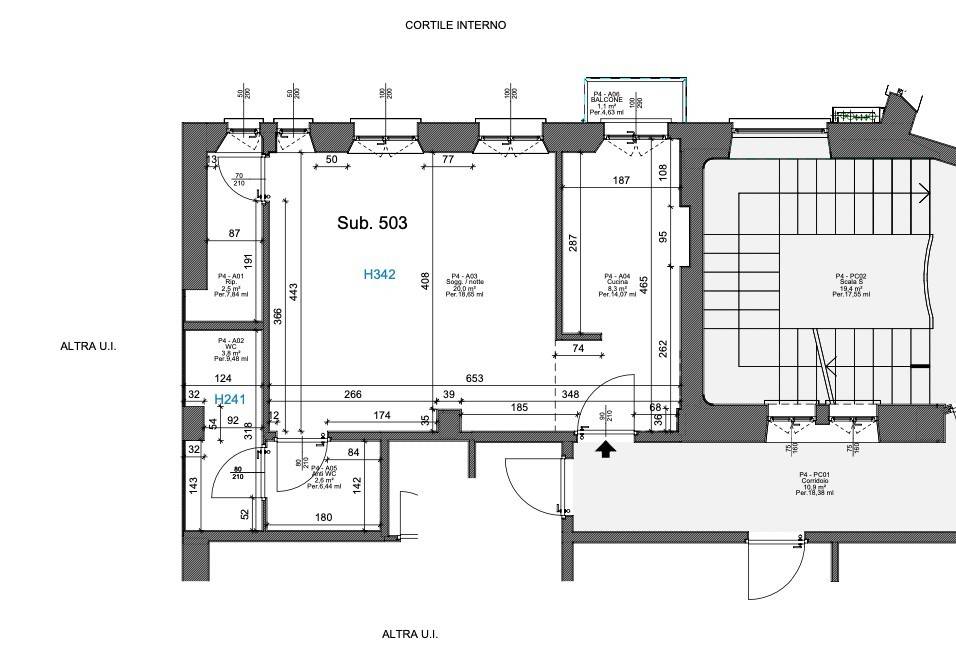 appartamento in affitto a Milano