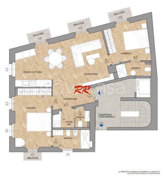 appartamento in affitto a Milano in zona Sempione