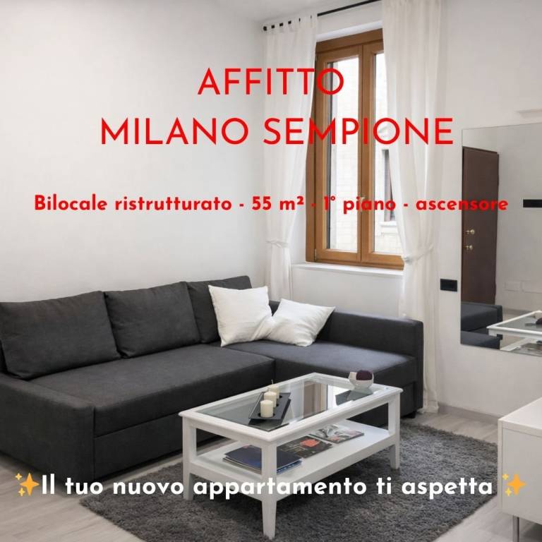 appartamento in affitto a Milano in zona Sempione