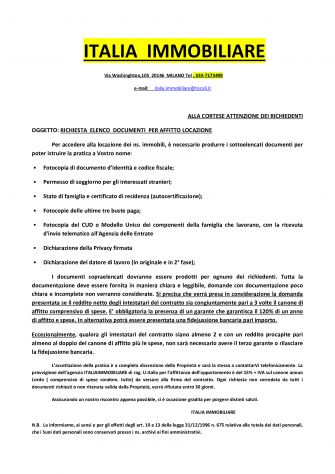 appartamento in affitto a Milano in zona Bande Nere