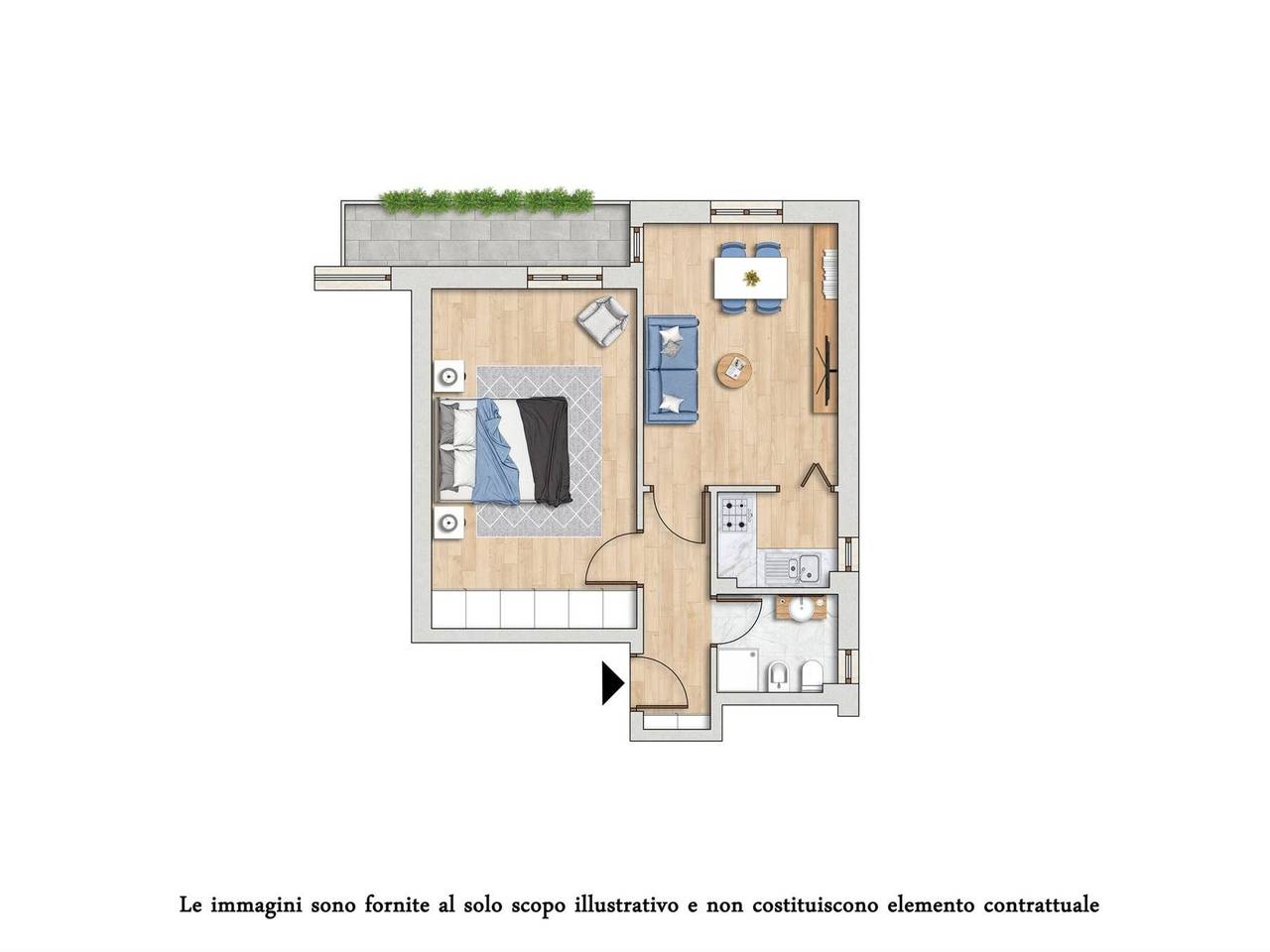 appartamento in affitto a Milano in zona Feltre
