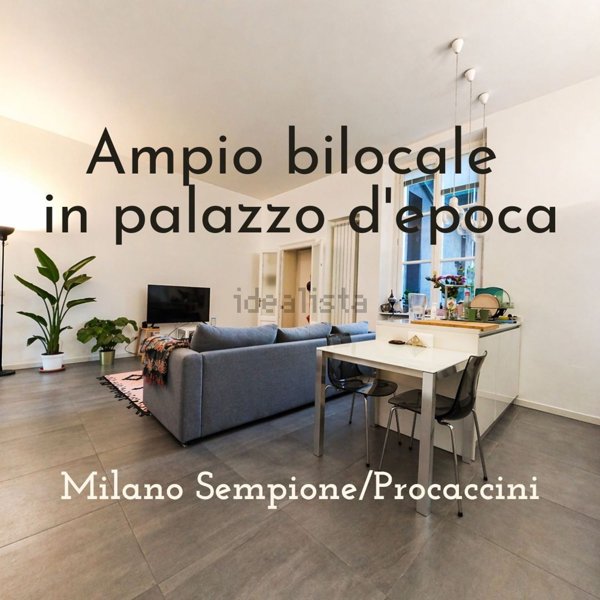 appartamento in affitto a Milano in zona Sempione