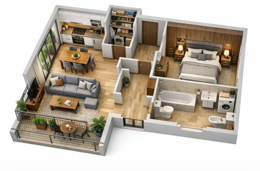 appartamento in affitto a Milano in zona Bovisa