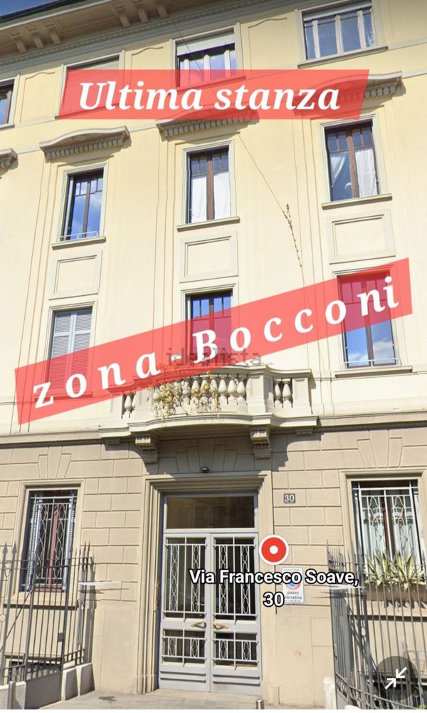 appartamento in affitto a Milano in zona Bocconi