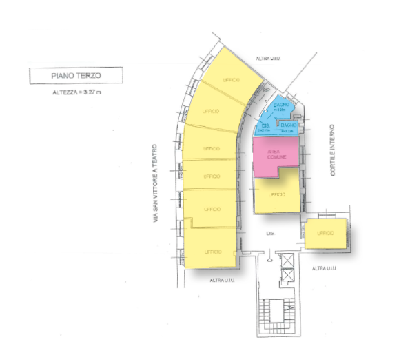 ufficio in affitto a Milano in zona Centro Storico