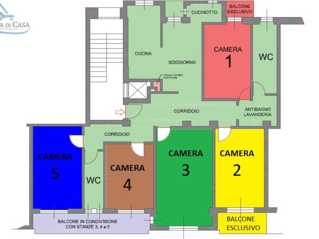 appartamento in affitto a Milano