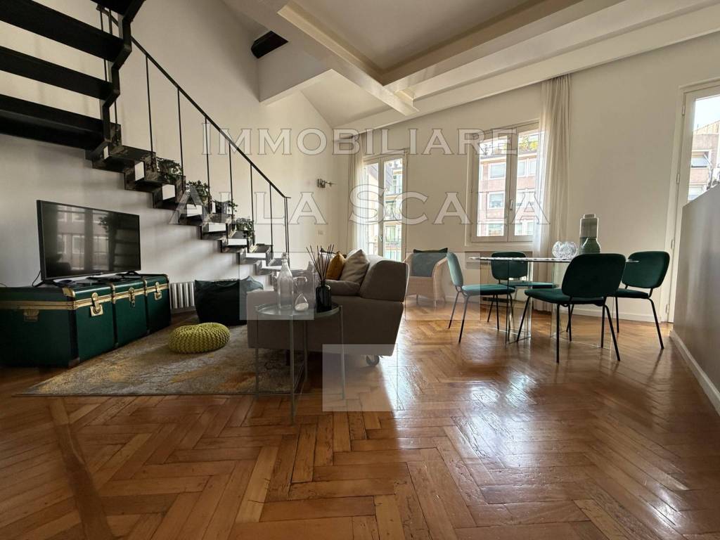 appartamento in affitto a Milano in zona Brera