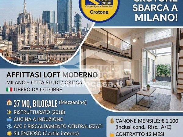 appartamento in affitto a Milano in zona Città Studi