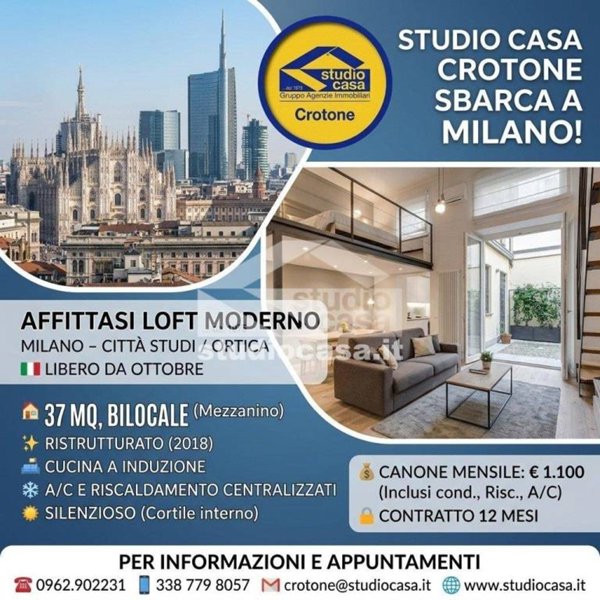 appartamento in affitto a Milano in zona Città Studi