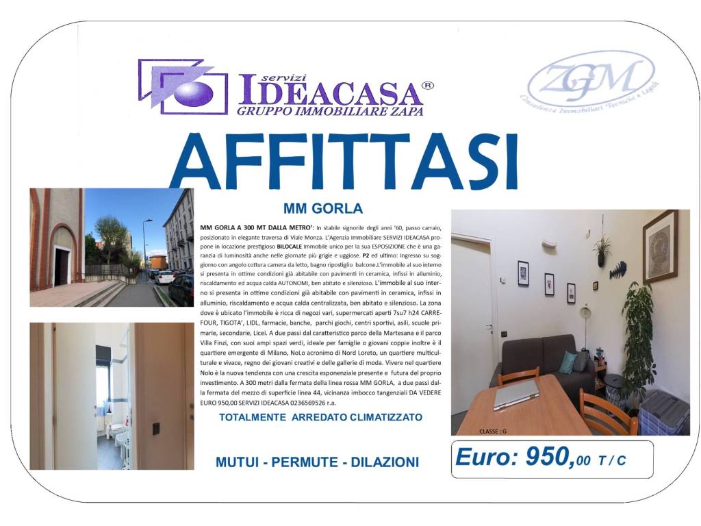 appartamento in affitto a Milano
