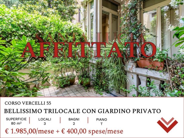 appartamento in affitto a Milano in zona San Vittore