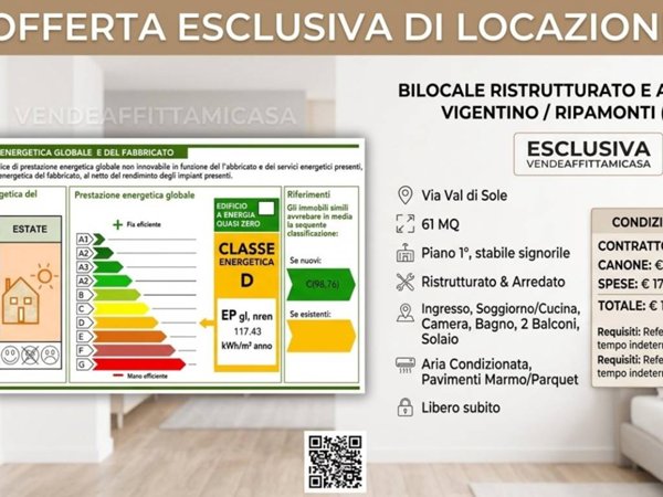 appartamento in affitto a Milano in zona Vigentino