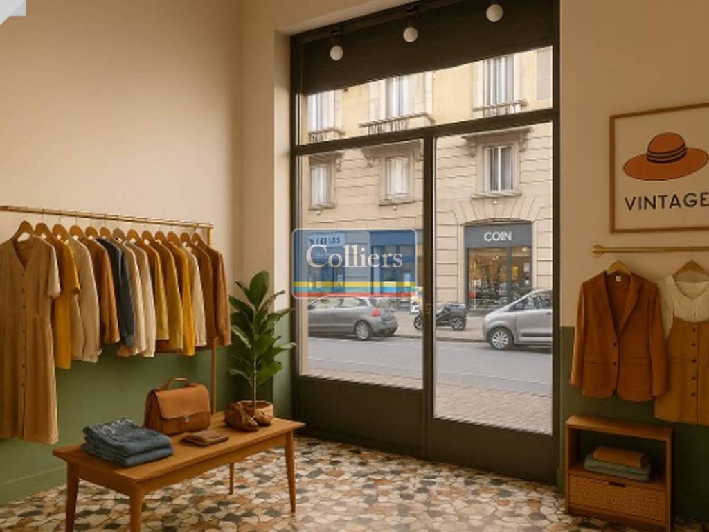 negozio in affitto a Milano in zona Loreto