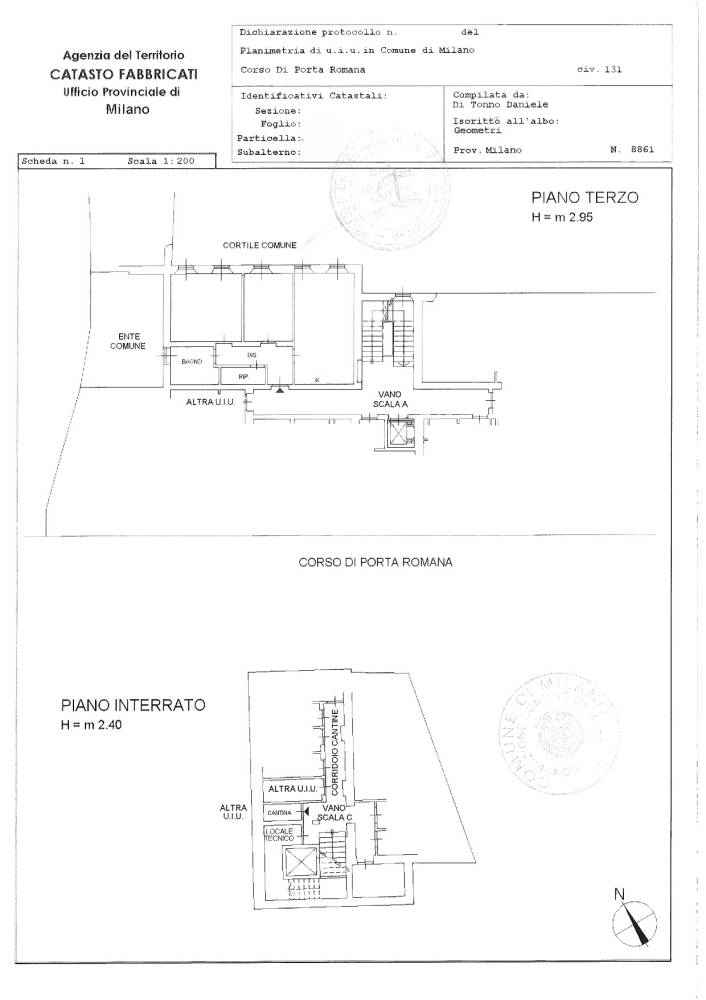 appartamento in affitto a Milano in zona Porta Romana