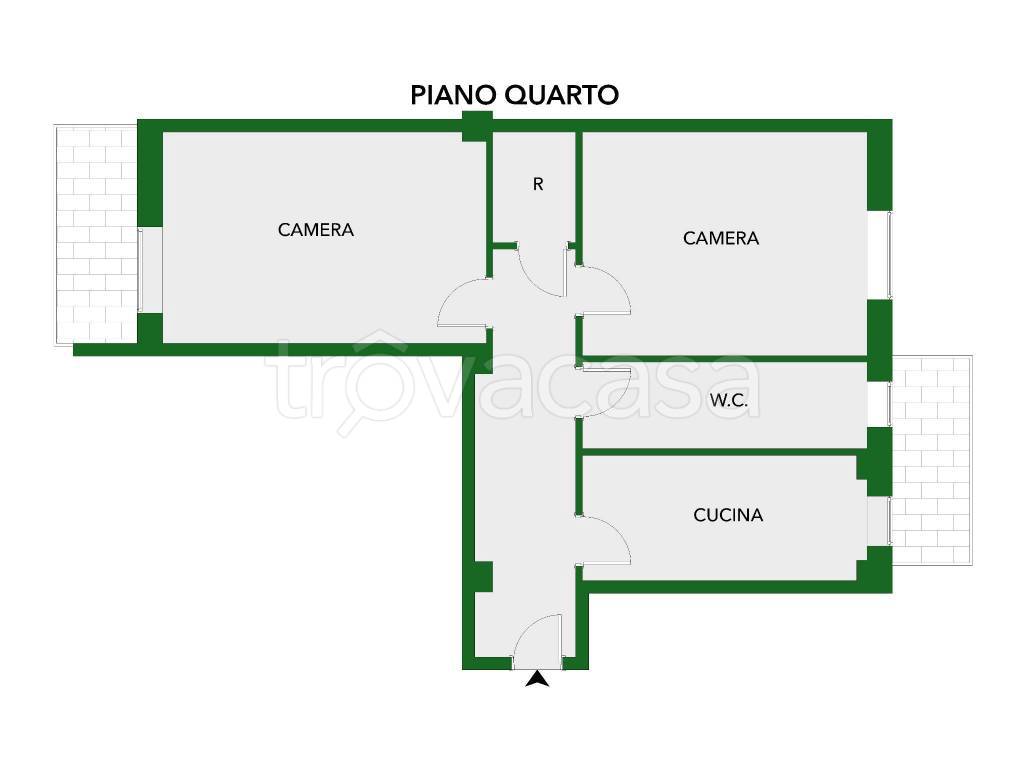 appartamento in affitto a Milano in zona Niguarda