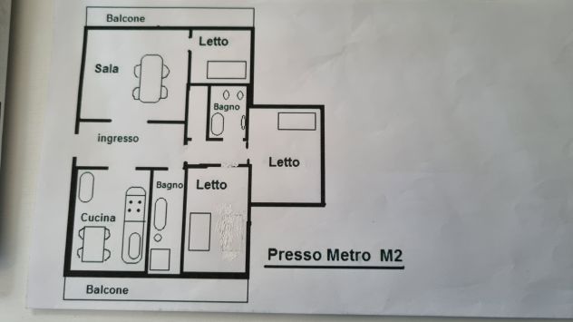 appartamento in affitto a Milano