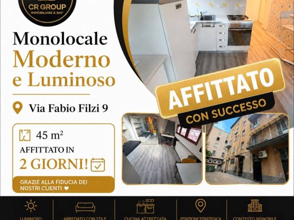 appartamento in affitto a Milano in zona Stazione Centrale