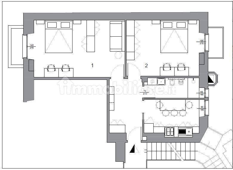 appartamento in affitto a Milano in zona Città Studi