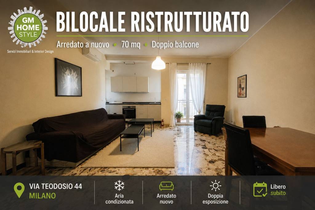 appartamento in affitto a Milano in zona Casoretto