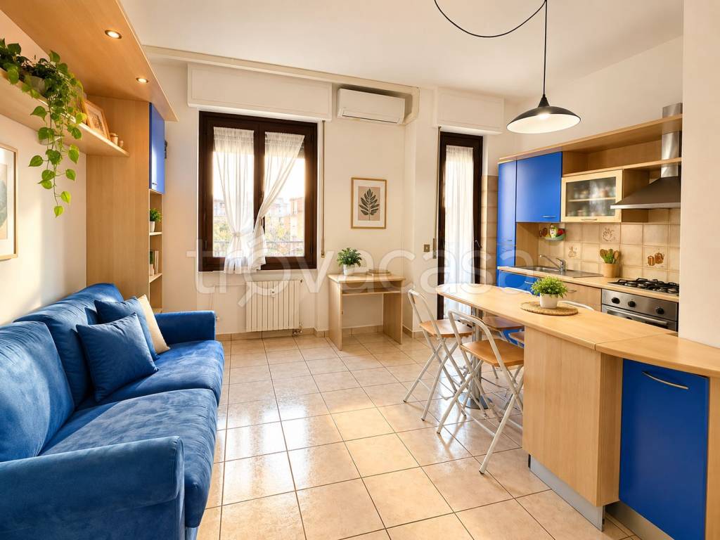 appartamento in affitto a Milano in zona Montalbino