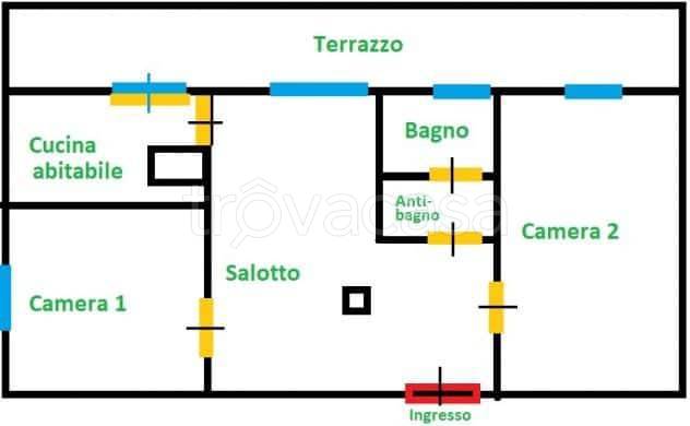 appartamento in affitto a Milano in zona Bicocca