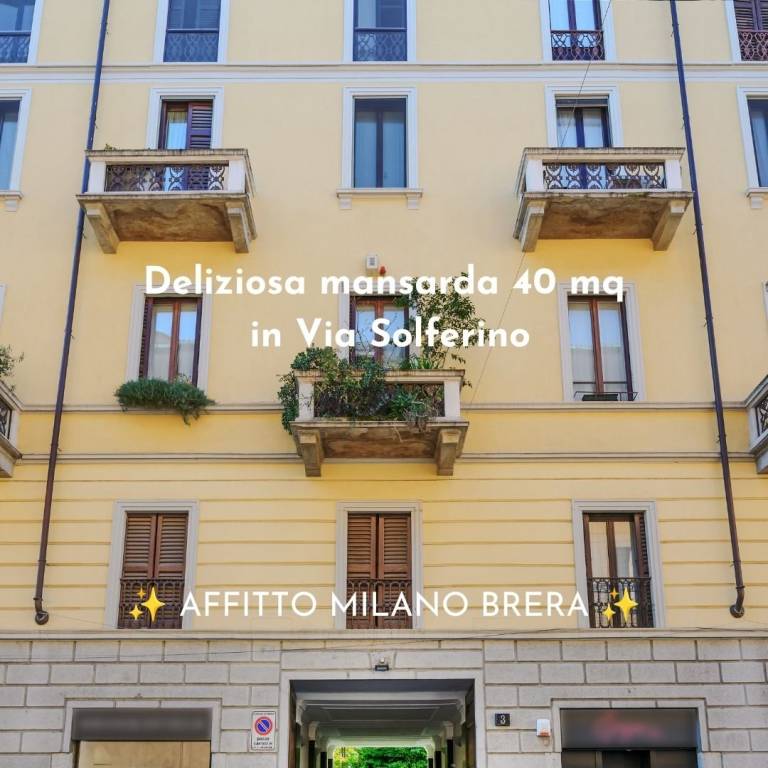 appartamento in affitto a Milano in zona Brera