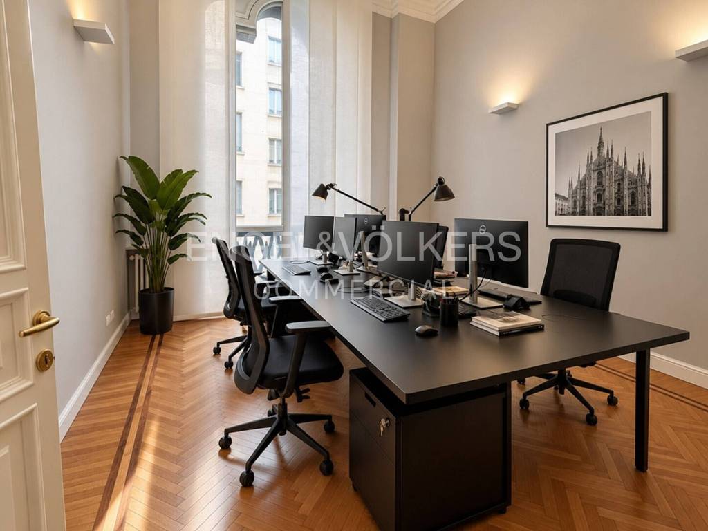 ufficio in affitto a Milano in zona Brera