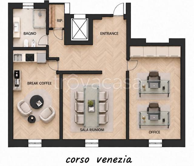 appartamento in affitto a Milano in zona Porta Venezia