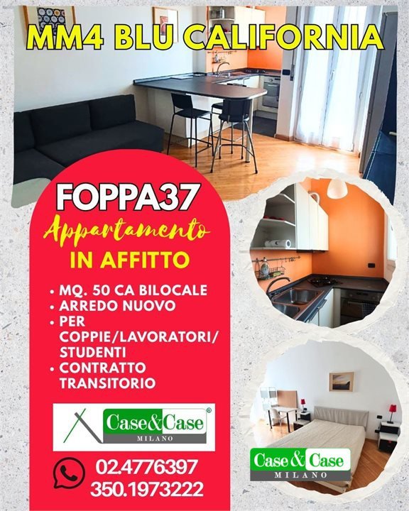 appartamento in affitto a Milano in zona Solari