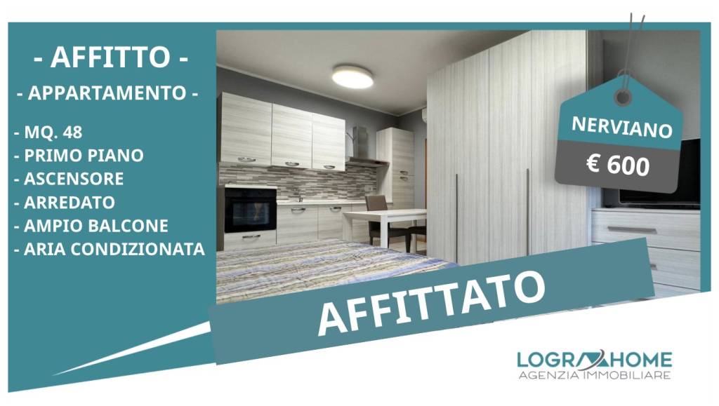 appartamento in affitto a Nerviano
