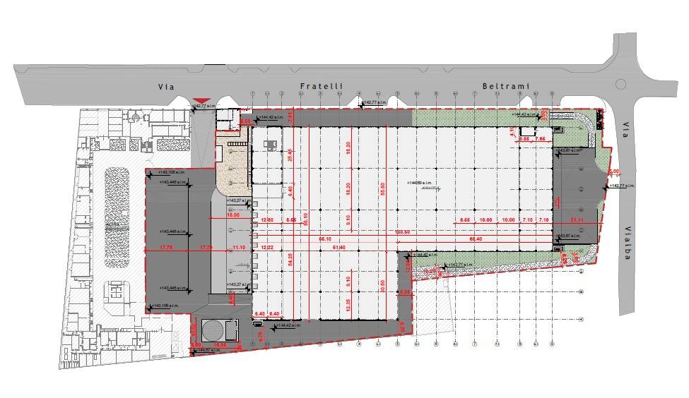 locale commerciale in affitto a Novate Milanese
