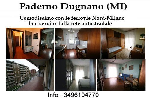 camera singola in affitto a Paderno Dugnano