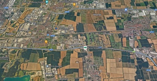 locale commerciale in affitto a Rodano