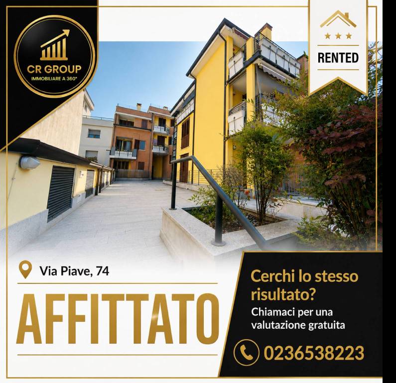 appartamento in affitto a Rozzano in zona Quinto Stampi
