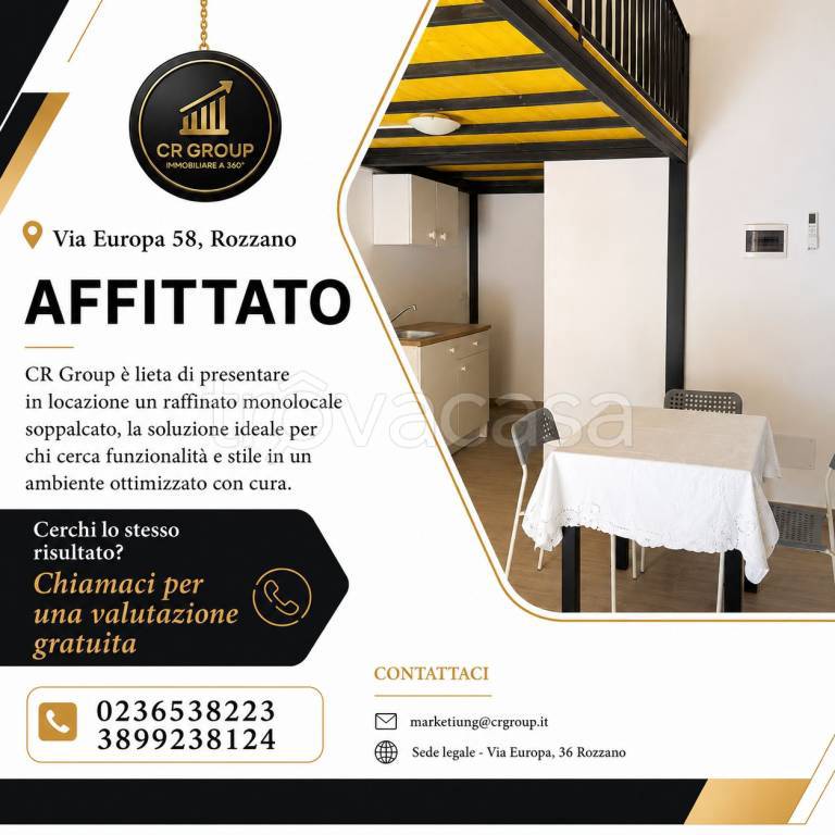 appartamento in affitto a Rozzano in zona Quinto Stampi