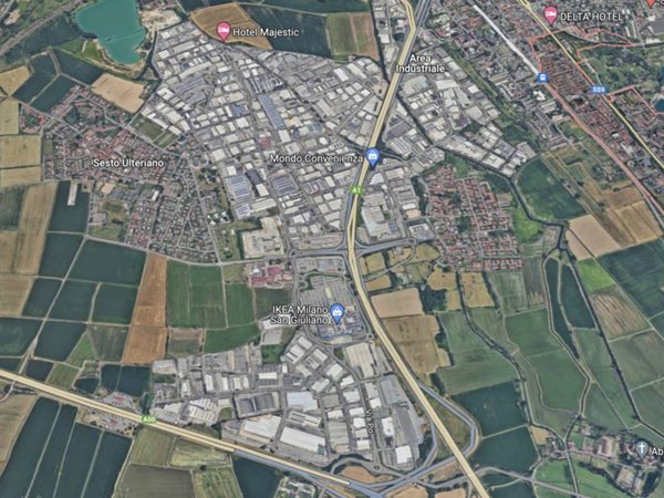 capannone in affitto a San Giuliano Milanese in zona Sesto Ulteriano