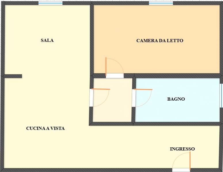 appartamento in affitto a San Giuliano Milanese in zona Civesio