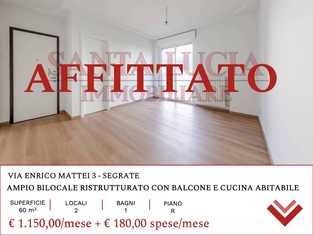 appartamento in affitto a Segrate