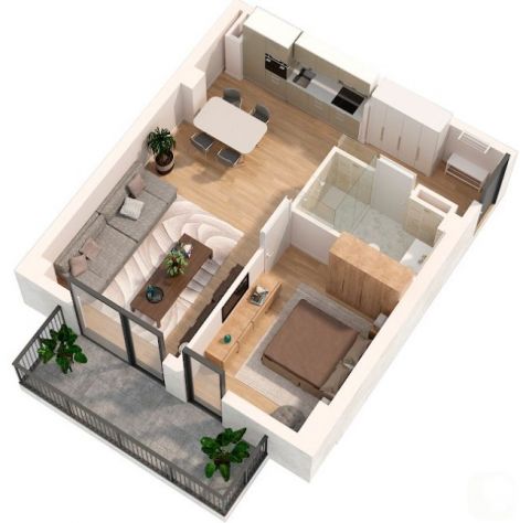 appartamento in affitto a Segrate in zona Novegro