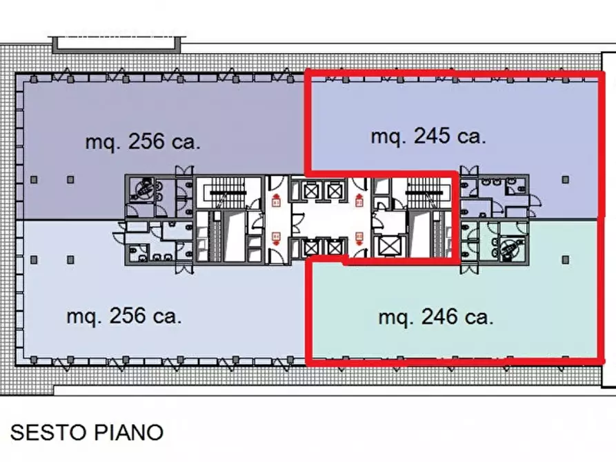 ufficio in affitto a Segrate in zona Milano 2