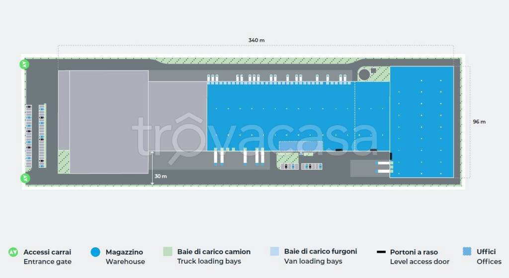 locale commerciale in affitto a Vignate