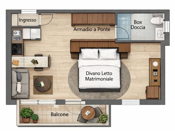 appartamento in affitto a Vimodrone